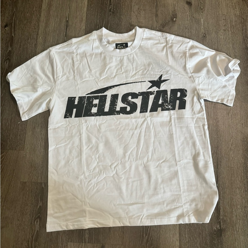 Hellstar white tshirt